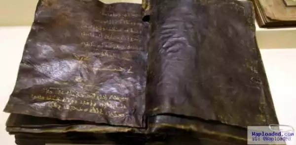 PHOTO: 1,500 Year Old Bible Says That Jesus Christ Was Not Crucified & More Shocking Things